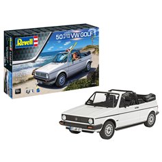 Revell 1:24 50 YEARS OF THE GOLF 1 - GIFT SET - w/paints 