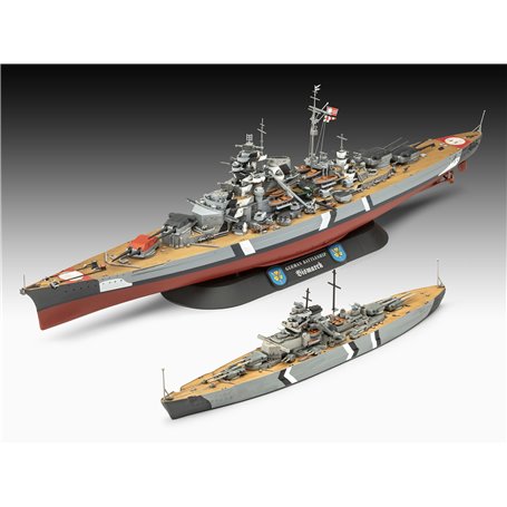 Revell 05637 1/700 Gift Set - The Legendary Bismarck