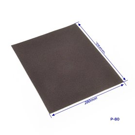 OcCre 19152 Papier Ścierny P-80 (3 szt.)