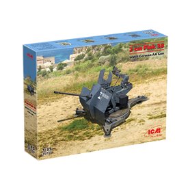 ICM 1:35 2cm FlaK.38 - WWII GERMAN AA GUN
