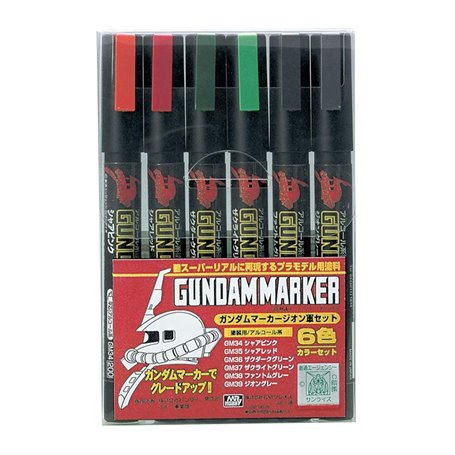 Mr.Hobby GMS-108 Gundam Marker Zeon Set