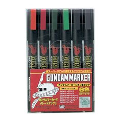 Mr.Hobby GMS-108 Zestaw markerów GUNDAM MARKER ZEON SET