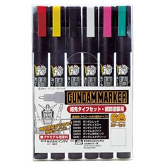 Mr.Hobby GMS-110 Zestaw markerów GUNDAM MARKER FINE EDGE SET