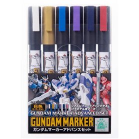 Mr.Hobby GMS-124 Gundam Marker Advanced Set