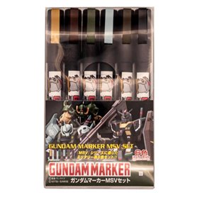 Mr.Hobby GMS-127 Gundam Marker MSV Set