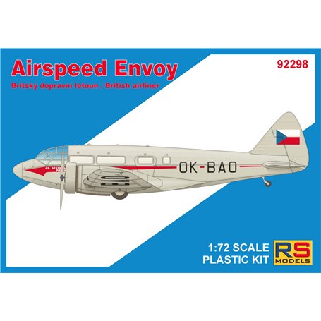 Rs Models 92298 Airspeed Envoy British Airliner