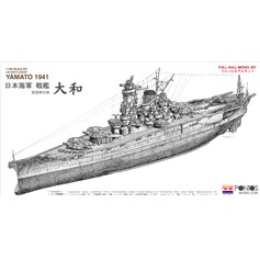 Pontos 1:700 IJN Yamato 1941 - IJN BATTLESHIP