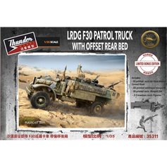 Thunder Model 1:35 LRDG F30 - PATROL TRUCK W/OFFSET REAR BED - LIMITED BONUS EDITION 