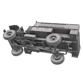 Thunder Model 1:35 LRDG F30 - PATROL TRUCK W/OFFSET REAR BED - LIMITED BONUS EDITION