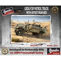 Thunder Model 1:35 LRDG F30 - PATROL TRUCK W/OFFSET REAR BED 