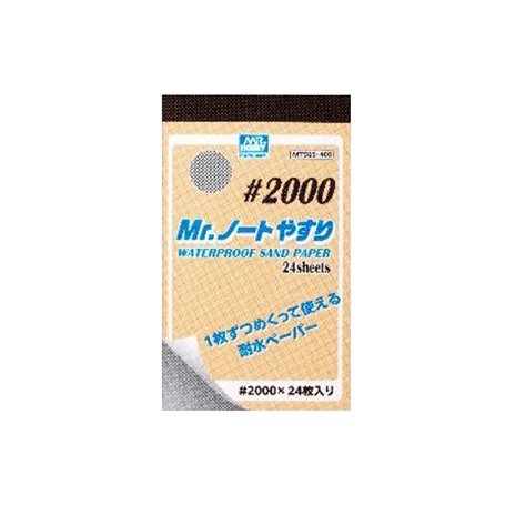 Mr.Hobby MT-505 Papier ścierny WATERPROOF SAND PAPER 2000