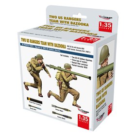 Mirage 1:35 TWO US RANGERS W/BAZOOKA