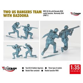 Mirage 1:35 TWO US RANGERS W/BAZOOKA