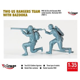 Mirage 1:35 TWO US RANGERS W/BAZOOKA
