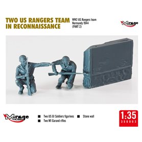 Mirage 350003 Two US Rangers Team in Reconnaissance