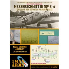 1 Man Army 24DET007 Messerschmitt Bf 109 G-6 "Late" for Trumpeter