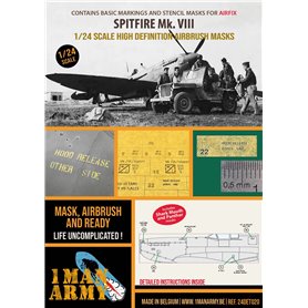 1 Man Army 24DET020 Spitfire Mk. VIII (Airfix)