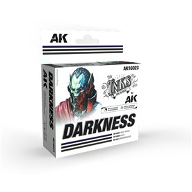 AK Interactive Zestaw tuszy THE INKS - DARKNESS - 3x30ml