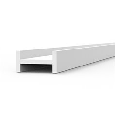 AK Interactive Profil H-kształtny BEAMS I SHAPE - 3.0mm x 1.5mm x 350mm - 4szt.