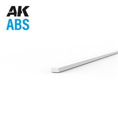 AK Interactive Profil płaski ABS STRIPS - 0.25mm x 0.50mm x 350mm - 10szt.