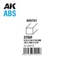 ABS Strips 0.25 x 2.00 x 350mm - ABS STR