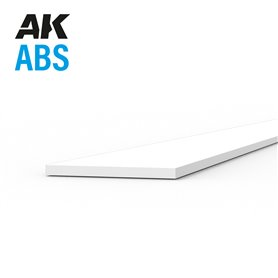 ABS Strips 0.25 x 4.00 x 350mm - ABS STR