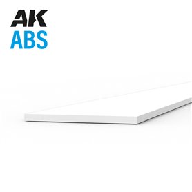 ABS Strips 0.25 x 5.00 x 350mm - ABS STR