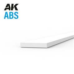 ABS Strips 0.50 x 3.00 x 350mm - ABS STR