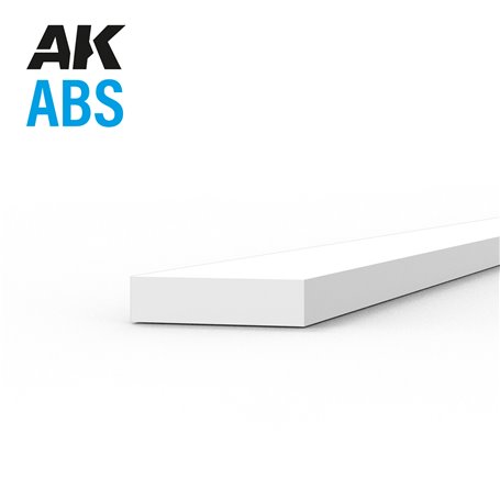 ABS Strips 0.75 x 3.00 x 350mm - ABS STR