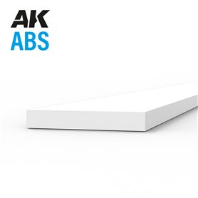 ABS Strips 0.75 x 5.00 x 350mm - ABS STR