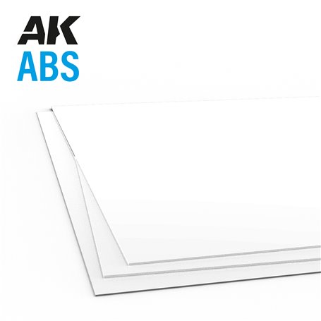 ABS 0.7mm thickness x 245 x 195mm - ABS