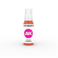 AK Interactive 3RD GENERATION ACRYLICS - BEAST BROWN - 17ml