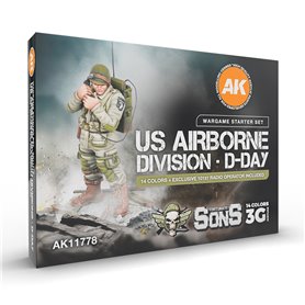 US AIRBORNE DIVISION D-DAY. Wargame Star