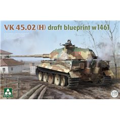 Takom 1:35 VK 45.02 (H) - DRAFT BLUEPRINT W1461 