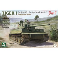 Takom 1:35 Pz.Kpfw.VI Tiger I - EXPERIMENTAL PROJECT- 3IN1 