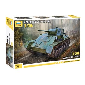 Zvezda 1:72 T-70B - SOVIET LIGHT TANK