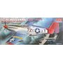 Academy 1:72 2225 P-51C Mustang Red Tails with ground vehicle