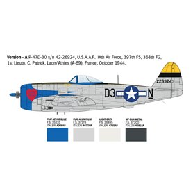 Italeri 1:48 P-47D Thunderbolt (E.T.O.)