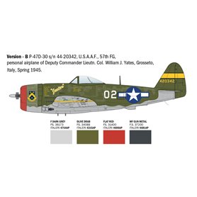 Italeri 1:48 P-47D Thunderbolt (E.T.O.)