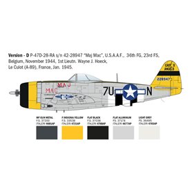 Italeri 1:48 P-47D Thunderbolt (E.T.O.)