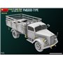 Mini Art 1:35 GERMAN 3T CARGO TRUCK 3.6-36S MID PRODUCTION - PMQ600-TYPE