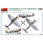 Mini Art 1:48 Thunderbolt P-47D Bubbletop - W/BASE AND ACCESSORIES