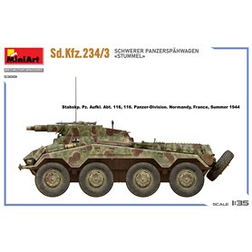 Mini Art 1:35 Sd.Kfz.234/3 Schwerer Panzerspahwagen Stummell