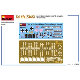Mini Art 1:35 Sd.Kfz.234/3 Schwerer Panzerspahwagen Stummell