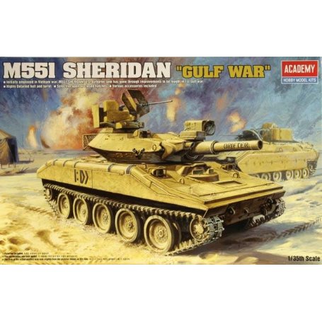 ACADEMY 13208 M551 GULF WAR 1/35