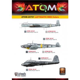 ATOM Luftwaffe WWII Colors Set