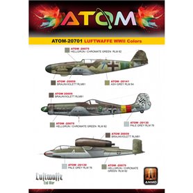 ATOM Luftwaffe WWII Colors Set