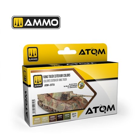 ATOM KING TIGER Exterior colors Set