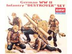 Academy 1:35 German infantry DESTROYER set / WWII | 5 figurines |