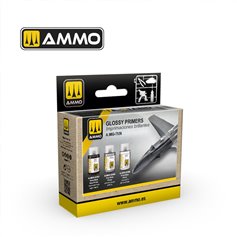 Ammo of MIG A-STAND Zestaw podkładów GLOSSY PRIMERS SET